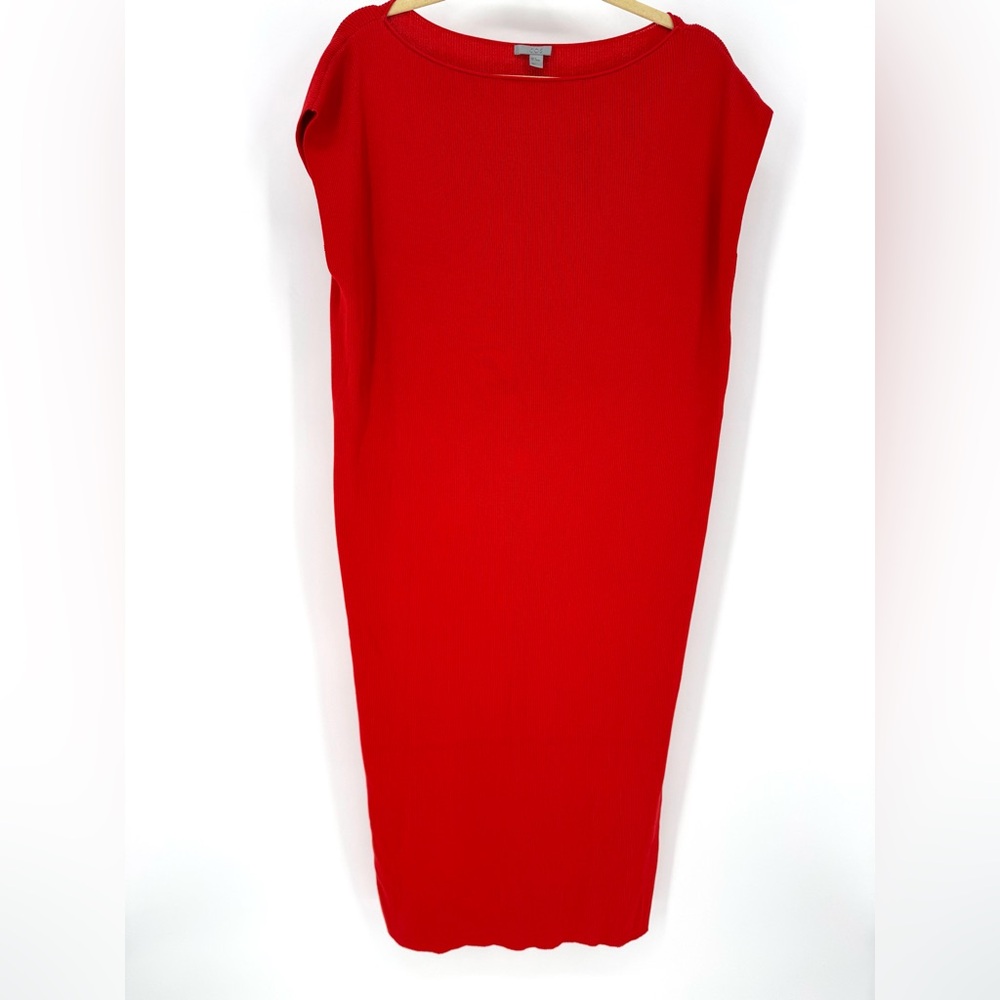 COS Vibrant blood orange Maxi Dress - Picture 4 of 8